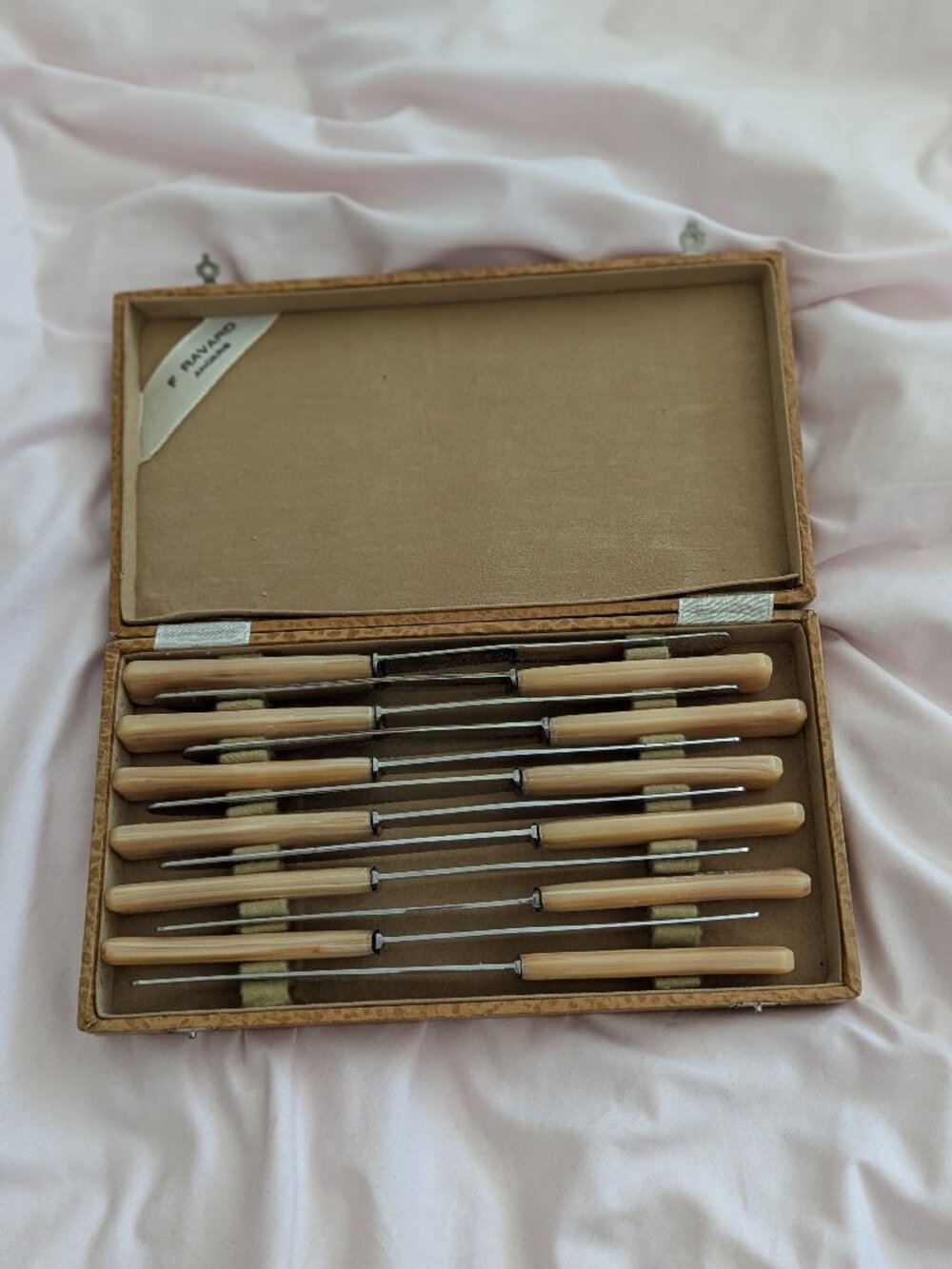 Mercier French Vintage Inox Steak Knives Set of 6